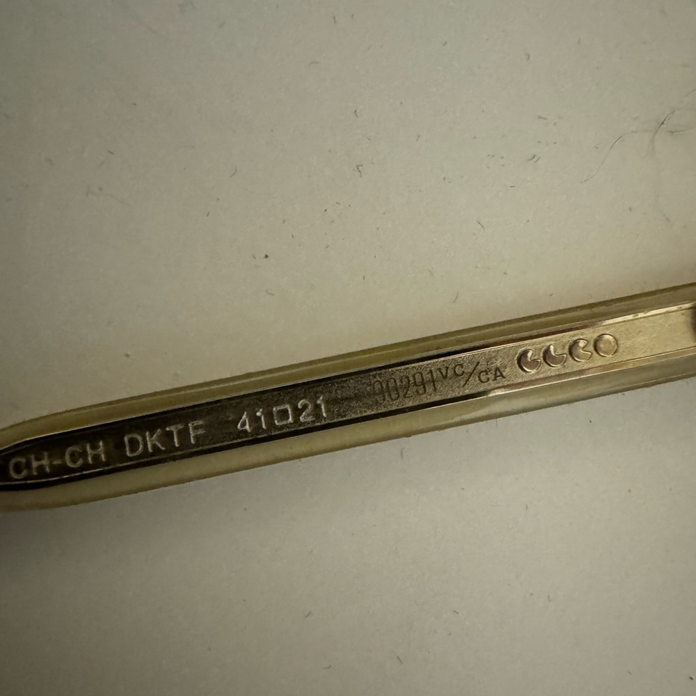 Garrett Leight Transparent Gold Frames - image 10